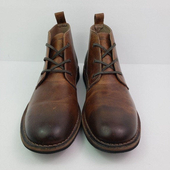 Andrew Marc Dorchester Mens Size 11.5 Brown Leather Chukka Boot Shoes AMDORCKL-2 main image 6